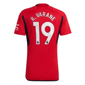 Manchester United Raphael Varane #19 Replika Hjemmebanetrøje 2023-24 Kortærmet